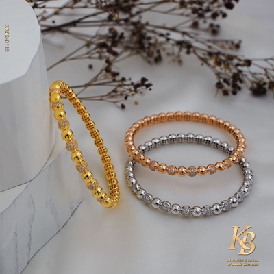 Gold bracelets