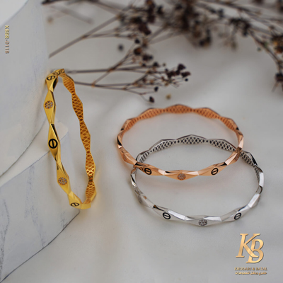 Gold bracelets